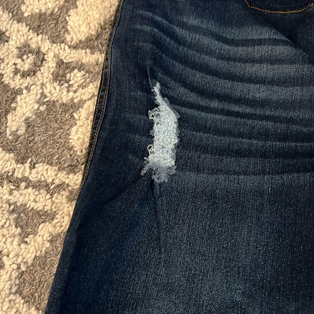 JVINI Fashion distressed jeggings, size 1X EUC! - Picture 5 of 7